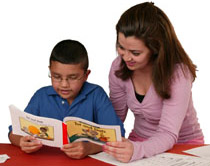 student with tutor